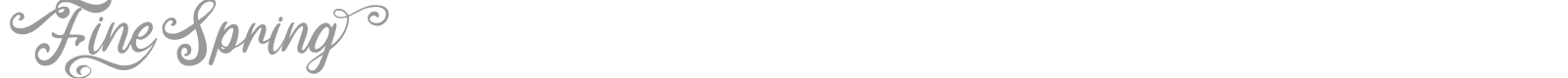 Fine Spring font preview